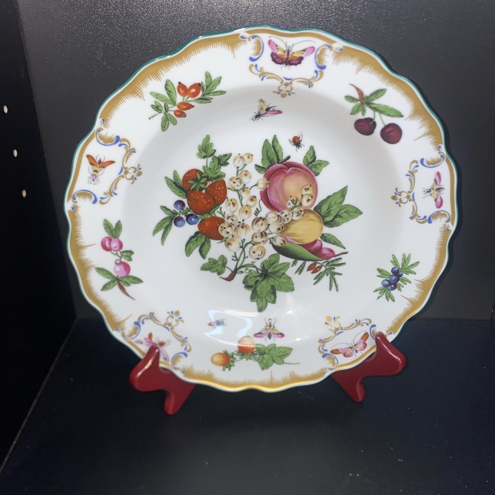 Mottahedeh Duke of Gloucester Rimmed Soup Bowl